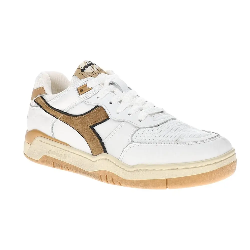 Diadora shoes - diadora B.560 Used Lace Up - 180117-C1905 - White 5