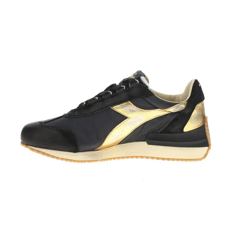 Diadora shoes - diadora Equipe Mad Luna Lace Up - 178918-C0893 - Black, Gold 1