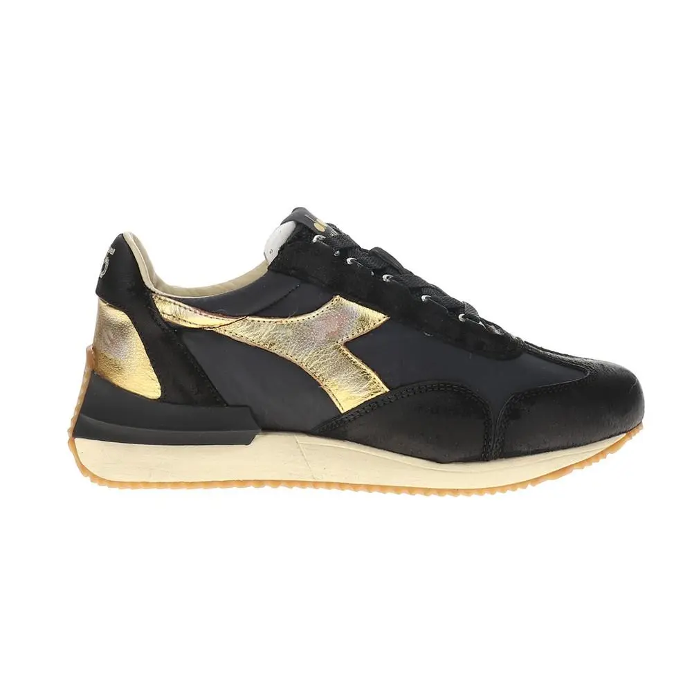 Diadora shoes - diadora Equipe Mad Luna Lace Up - 178918-C0893 - Black, Gold 4