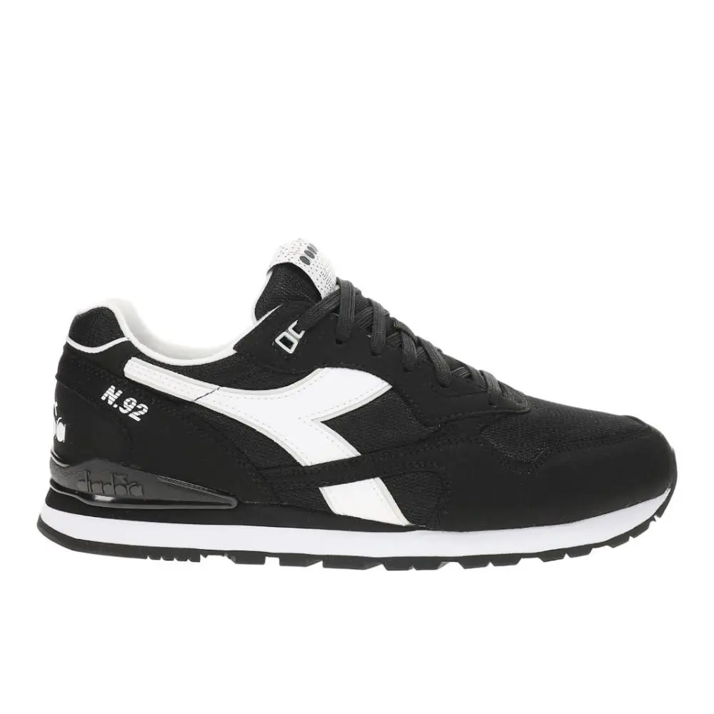 Diadora shoes - diadora N.92 Lace Up Dd Comfort - 183076-C0641 - Black 6