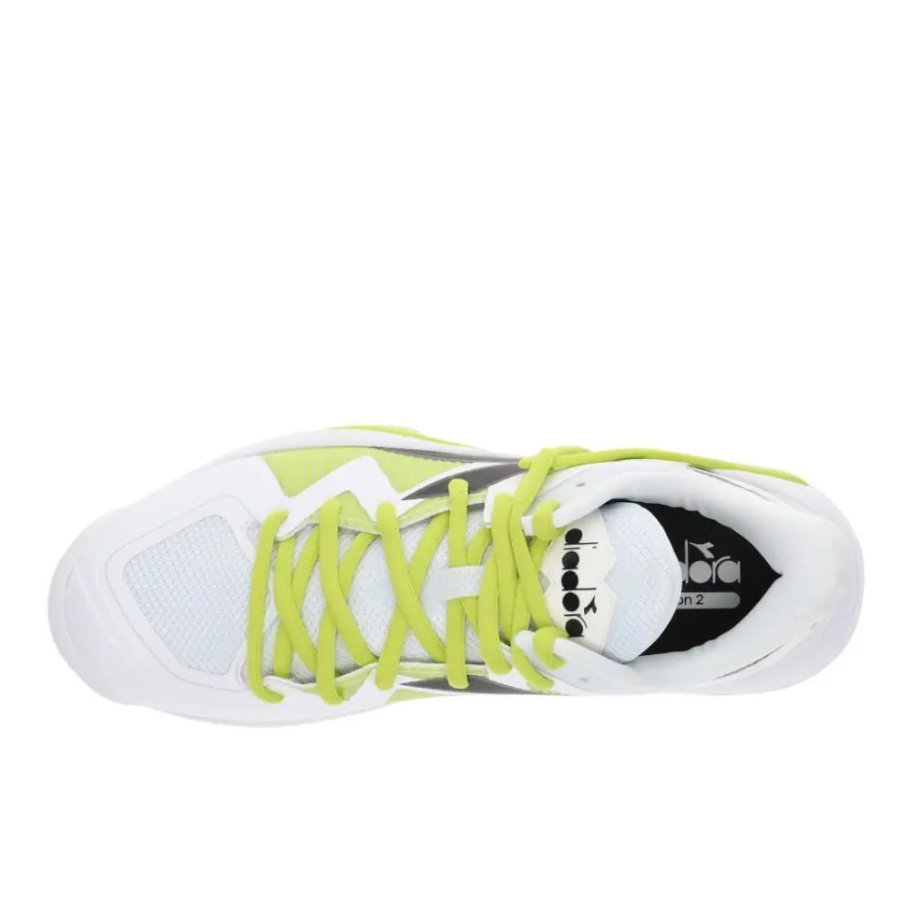 Diadora shoes - diadora B.Icon 2 All Ground Tennis - 179103-D0619 - Green, White 2