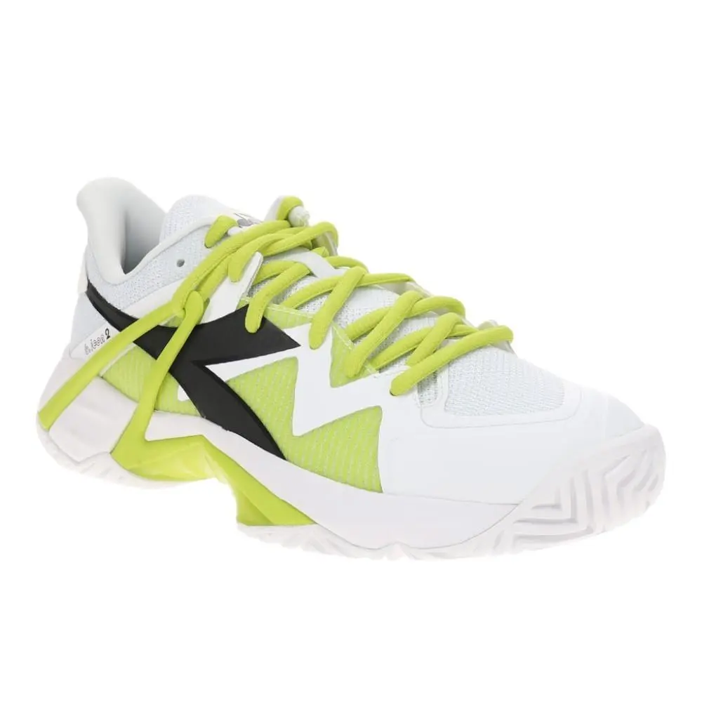 Diadora shoes - diadora B.Icon 2 All Ground Tennis - 179103-D0619 - Green, White 5
