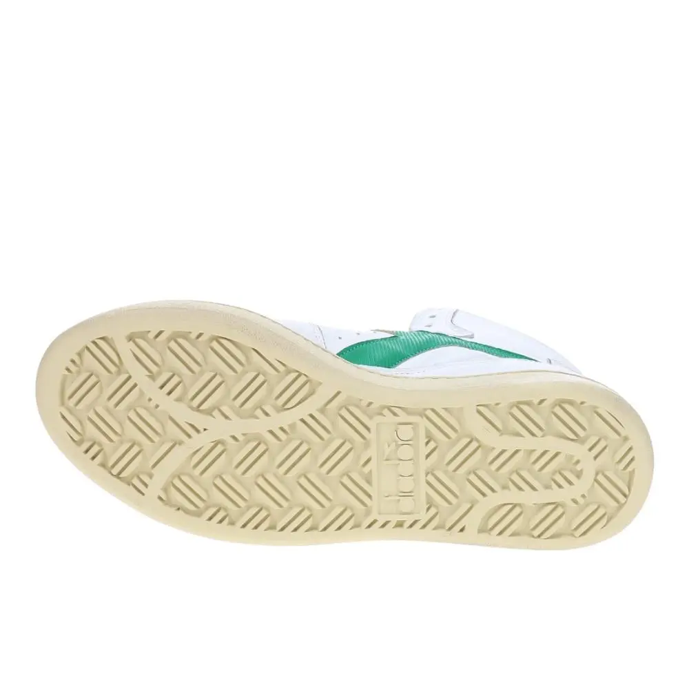 Diadora shoes - diadora Mi Basket Used High Top - 158569-C6834 - White 8
