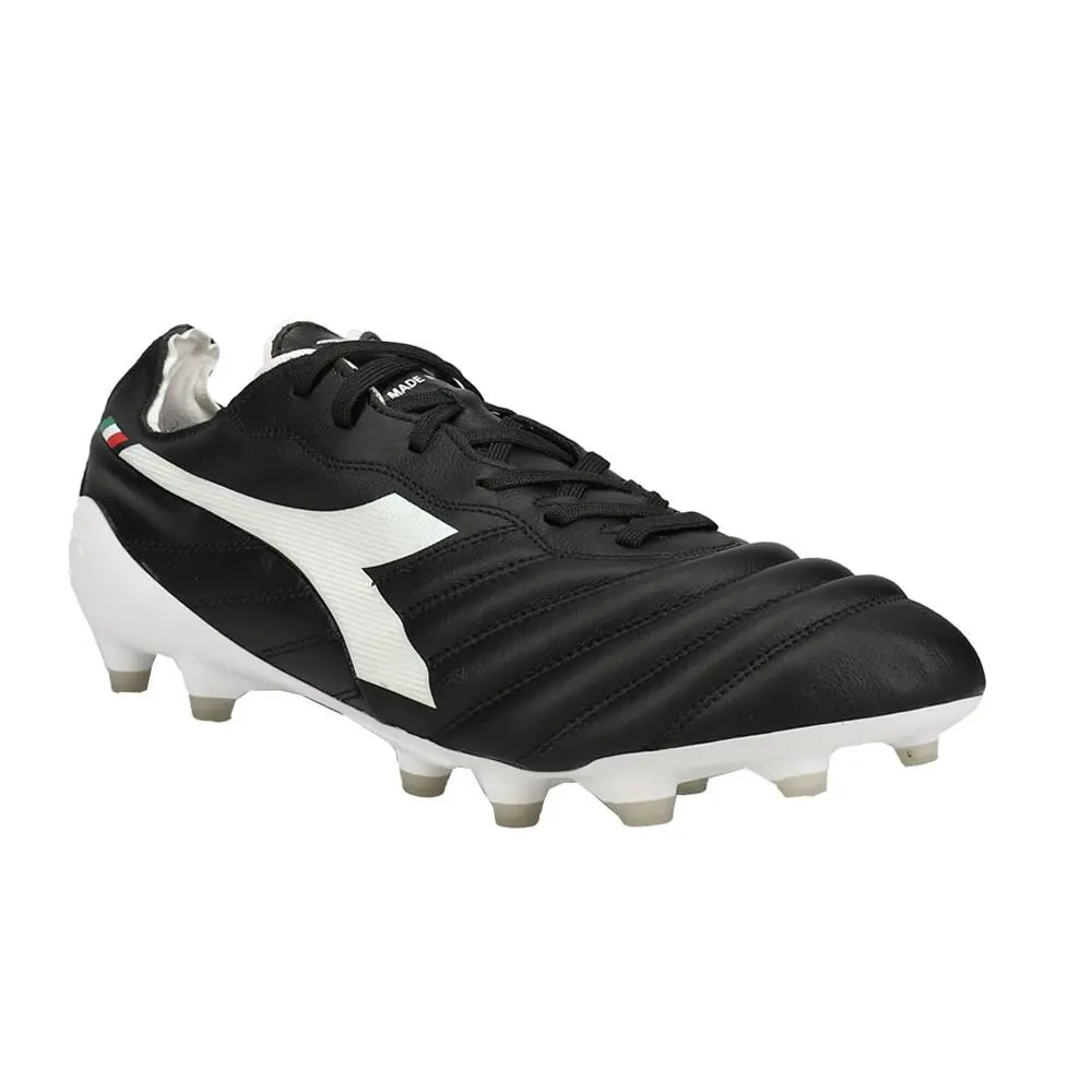 Diadora shoes - diadora Brasil Elite2 Tech Made In Italy Lpx Firm Ground Soccer C - 178799-C0641 - Black 0