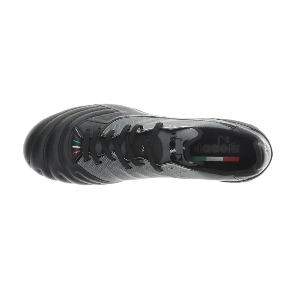 Diadora shoes - diadora Brasil Elite Veloce Made In Italy Lpx Soccer Cleats - 178785-80013 - Black (UPC: 197020062108) 2