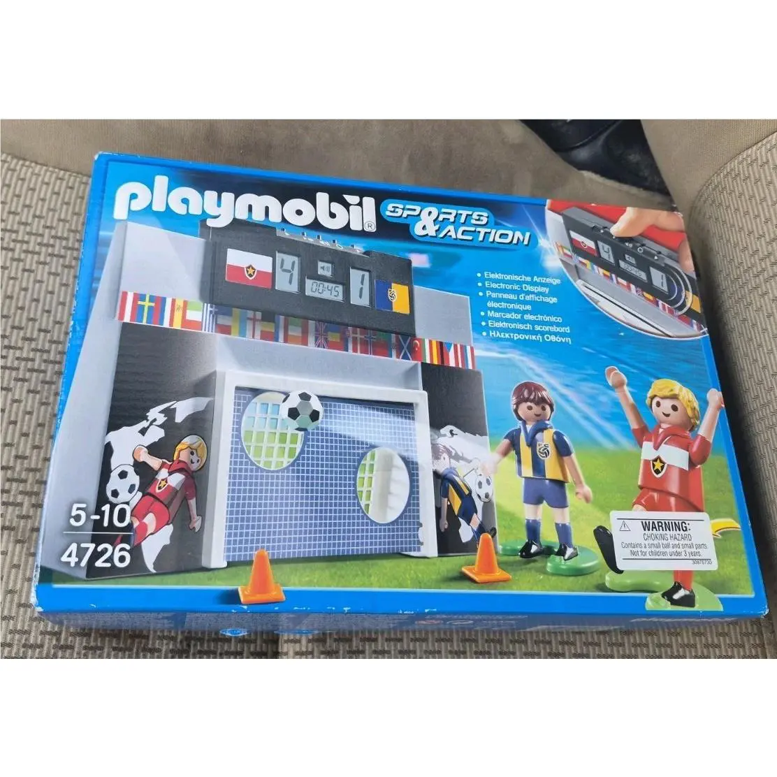 Playmobil 4726 Soccer Sports Action Rare