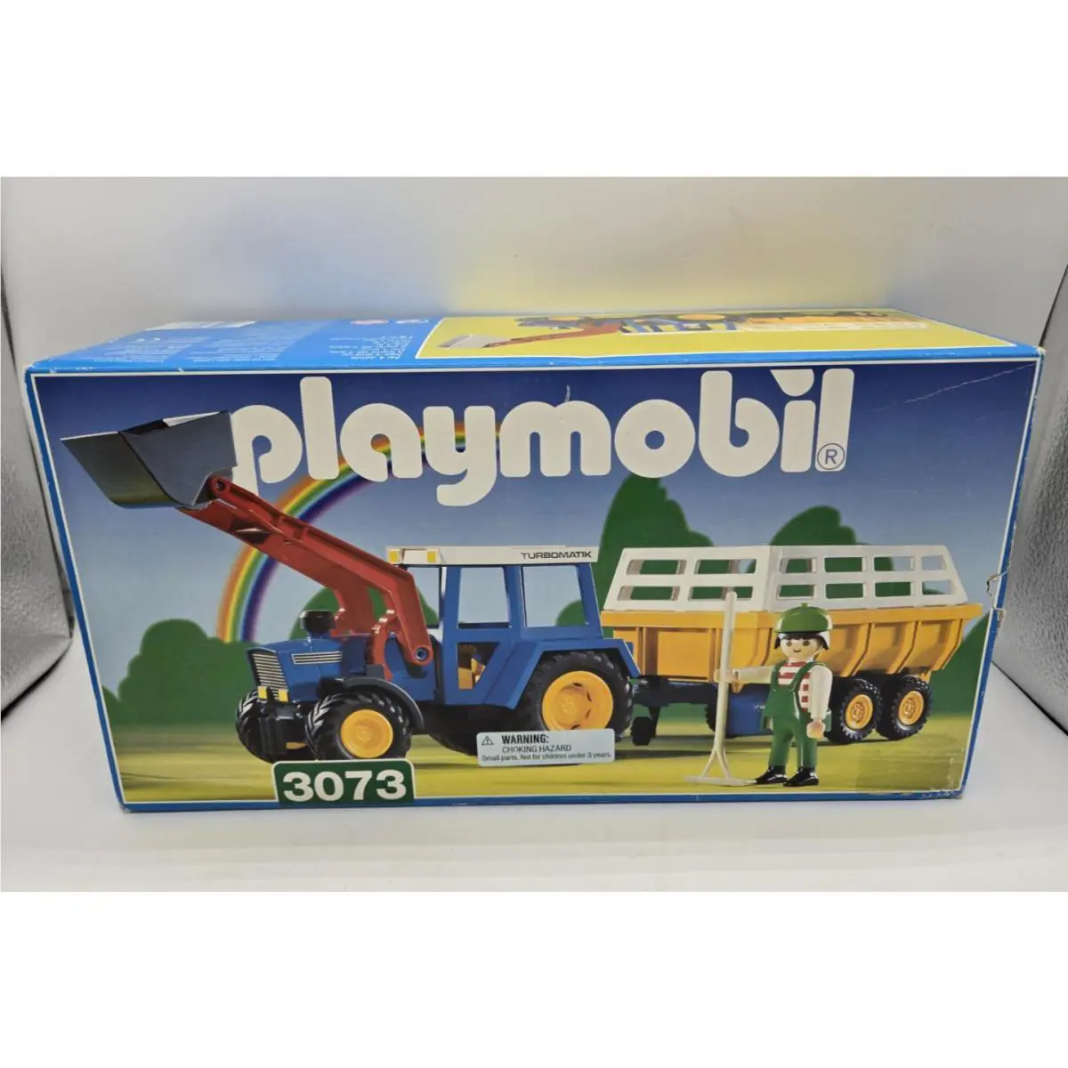 Vintage Playmobil 3073 Tractor Farm 1999