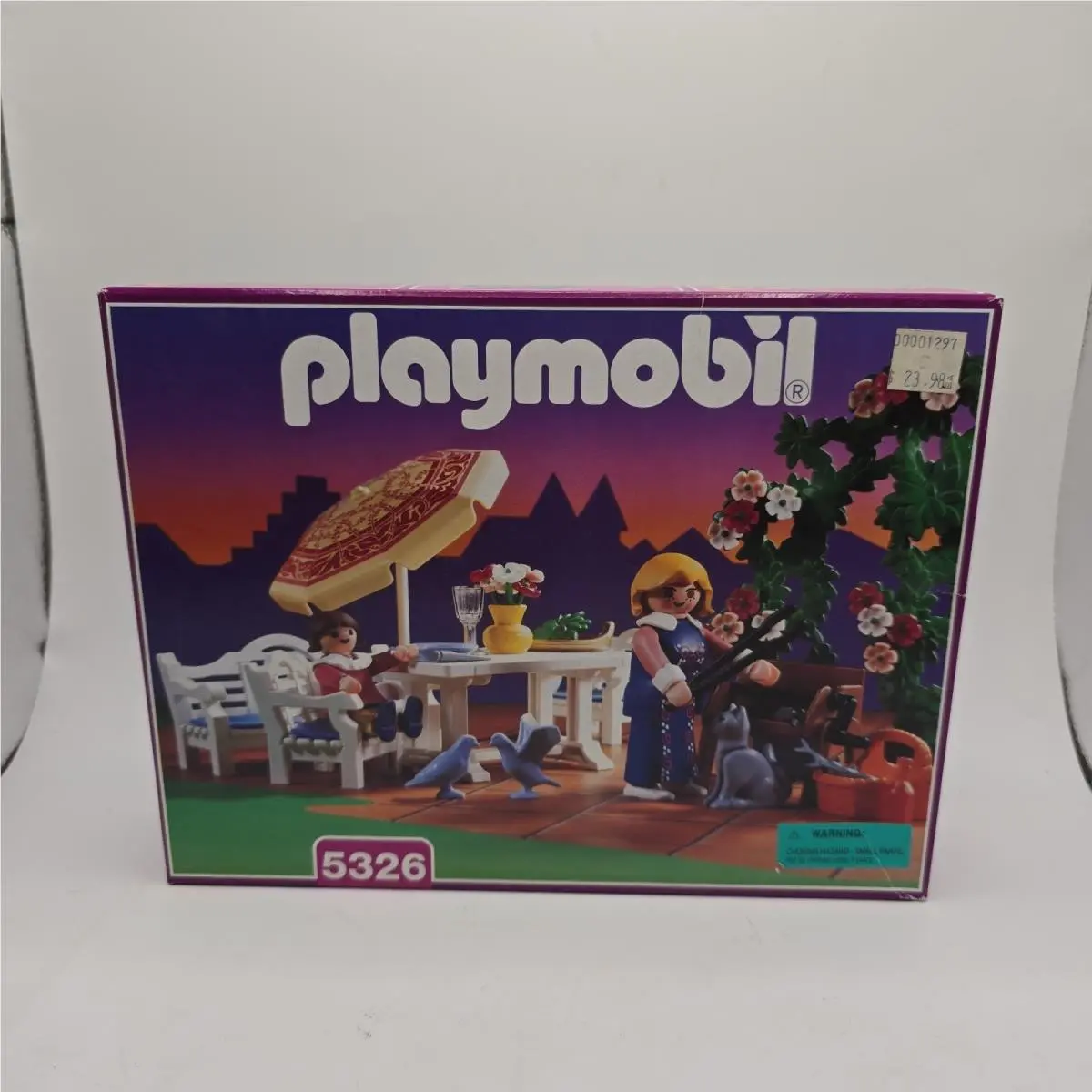 Playmobil 5326 - Victorian Mansion Patio Set - Vintage Box 1997