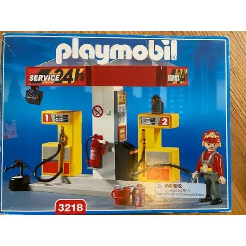 Playmobil 24H Service Gas Station 3218