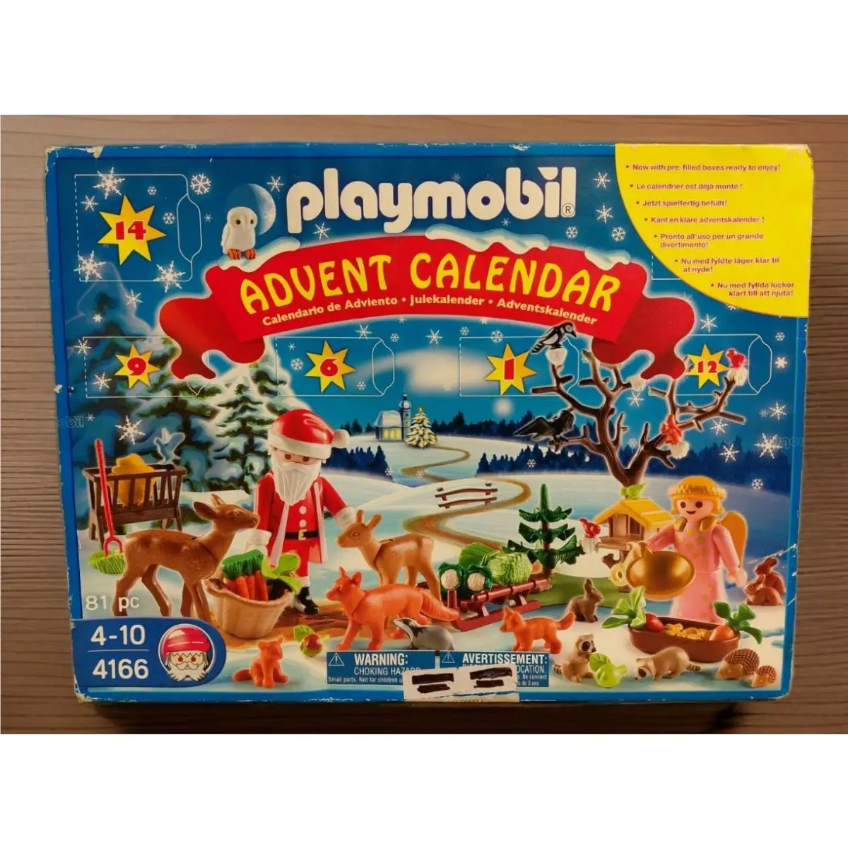 Playmobil 4166 Forest Wonderland Advent Calendar Animal Christmas Santa