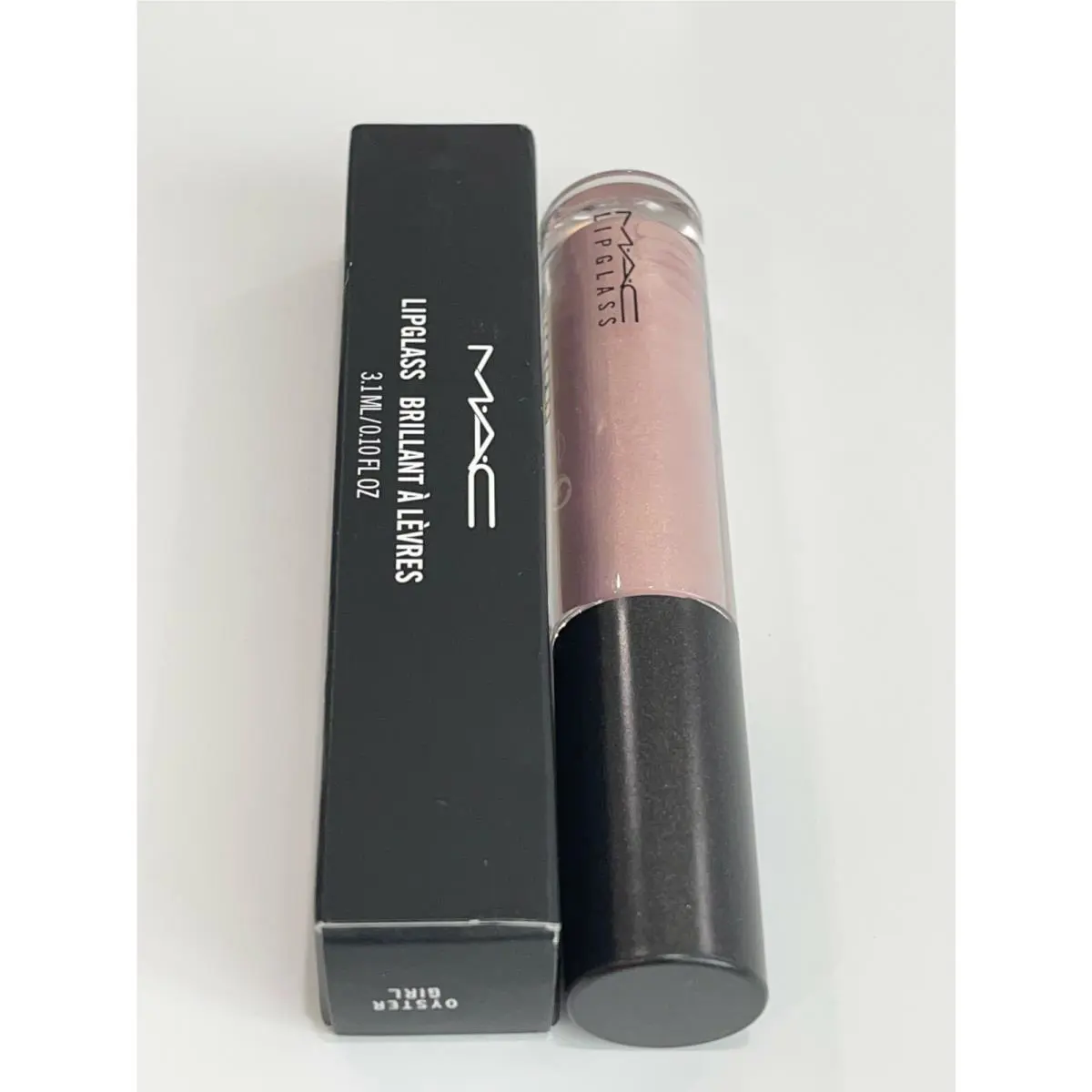 Mac Lipglass Brillant .10 oz / 3.1 ml Choose Your Shade Oyster Girl by MAC Cosmetics