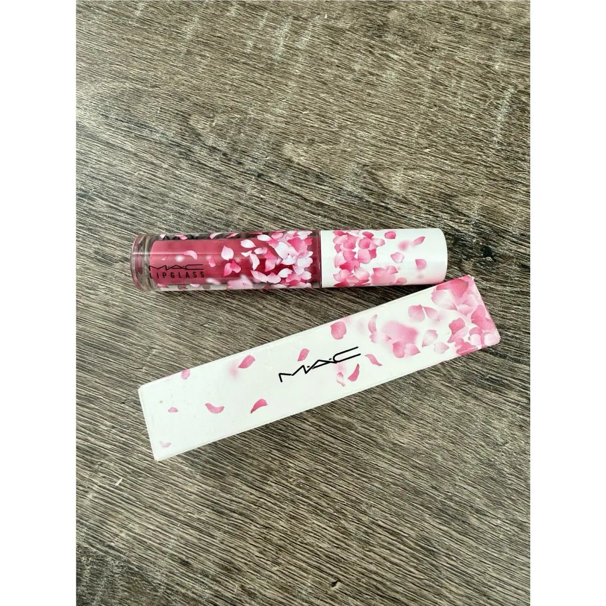 Mac Boom Boom Bloom Lipglass Lip Gloss Cherry Mochi 0.10 Oz Limited Edition