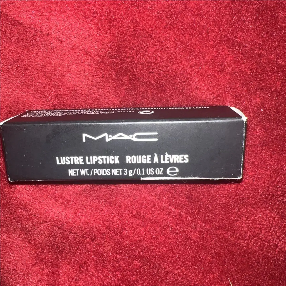 Mac Lustre Lipstick Milan Mode Full Size - Rare
