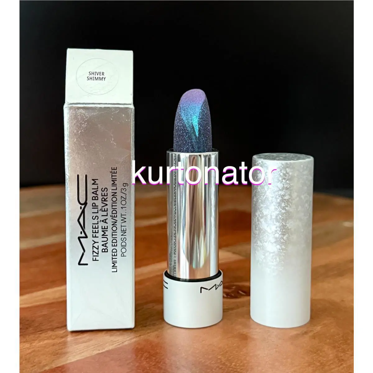 Mac Fizzy Feels Shiver Shimmy Lip Balm 0.1 oz
