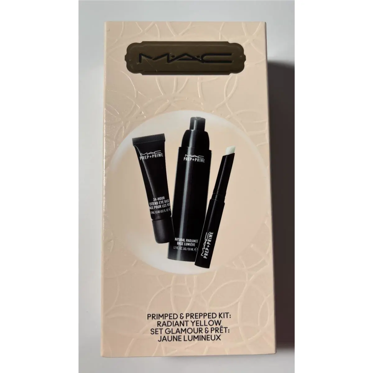 Mac Mac Primped & Prepped Kit: Radiant Yellow Primped Prepped Kit: Radiant Yellow Face Eye Lip Primer