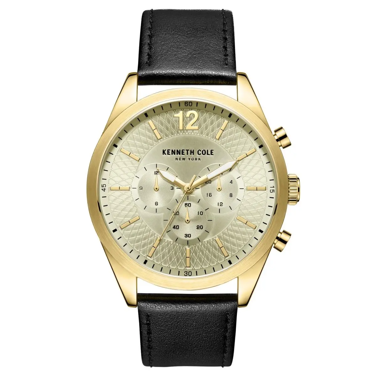 Men`s Classic 48mm Quartz Watch KC51085001 by Kenneth Cole