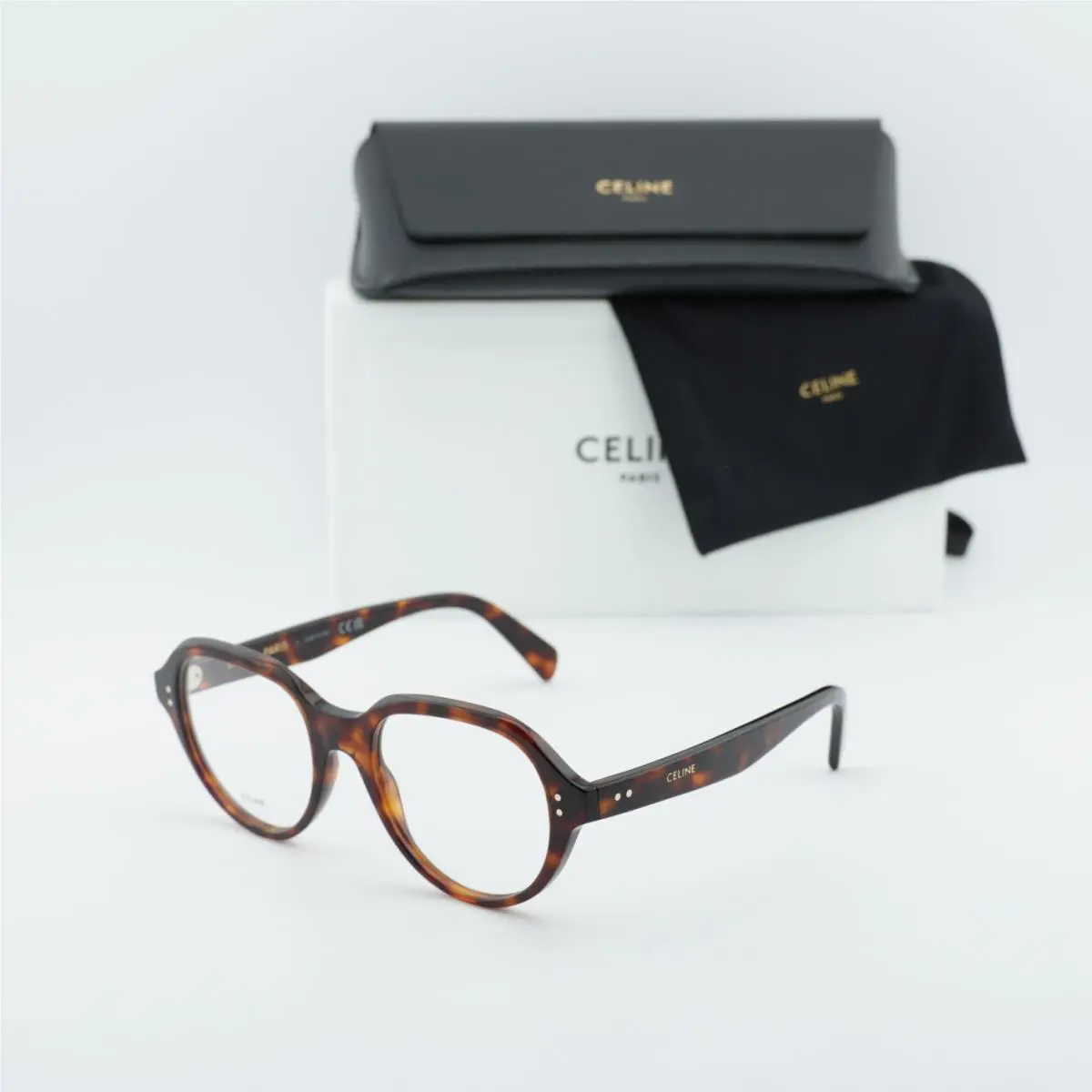 CL50145I 052 Havana 52mm Eyeglasses by Celine