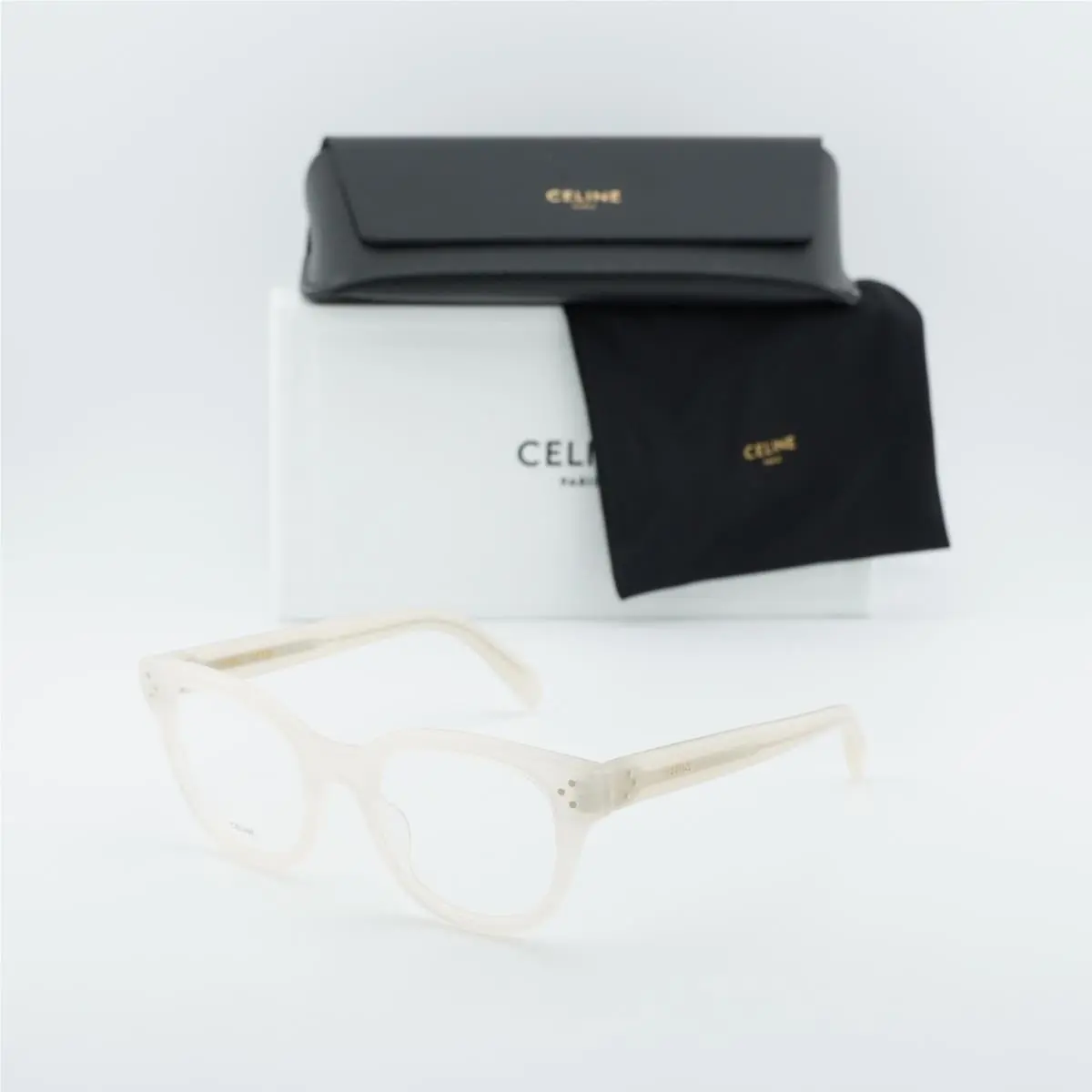 Celine CL50109I 025 Ivory 51mm Eyeglasses