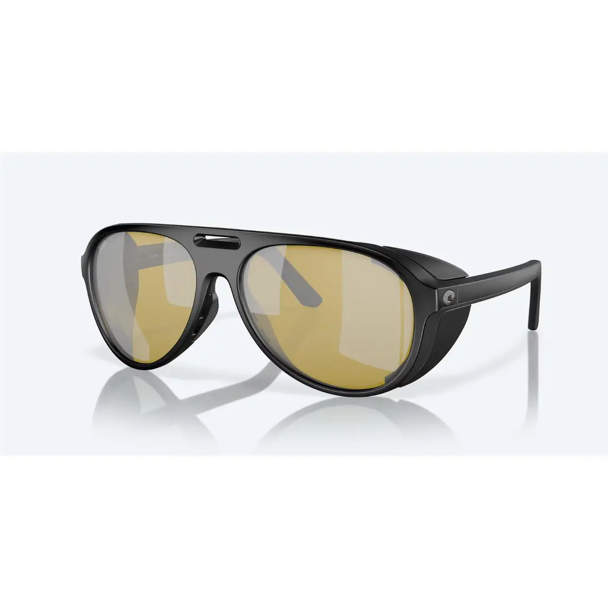 Costa Del Mar Sunglasses Grand Catalina Black / Sunrise Silver Polarized Glass