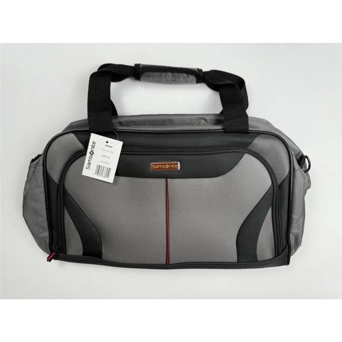 Samsonite Uintah Boarding Bag Travel Carry On Charcoal Gray Black 19 Wide