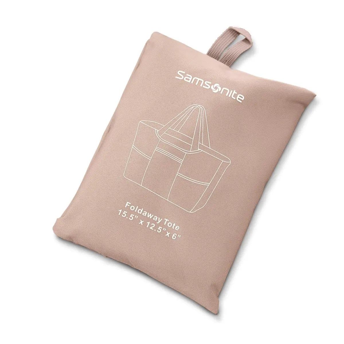 Samsonite Foldaway Tote Bag Dusty Rose