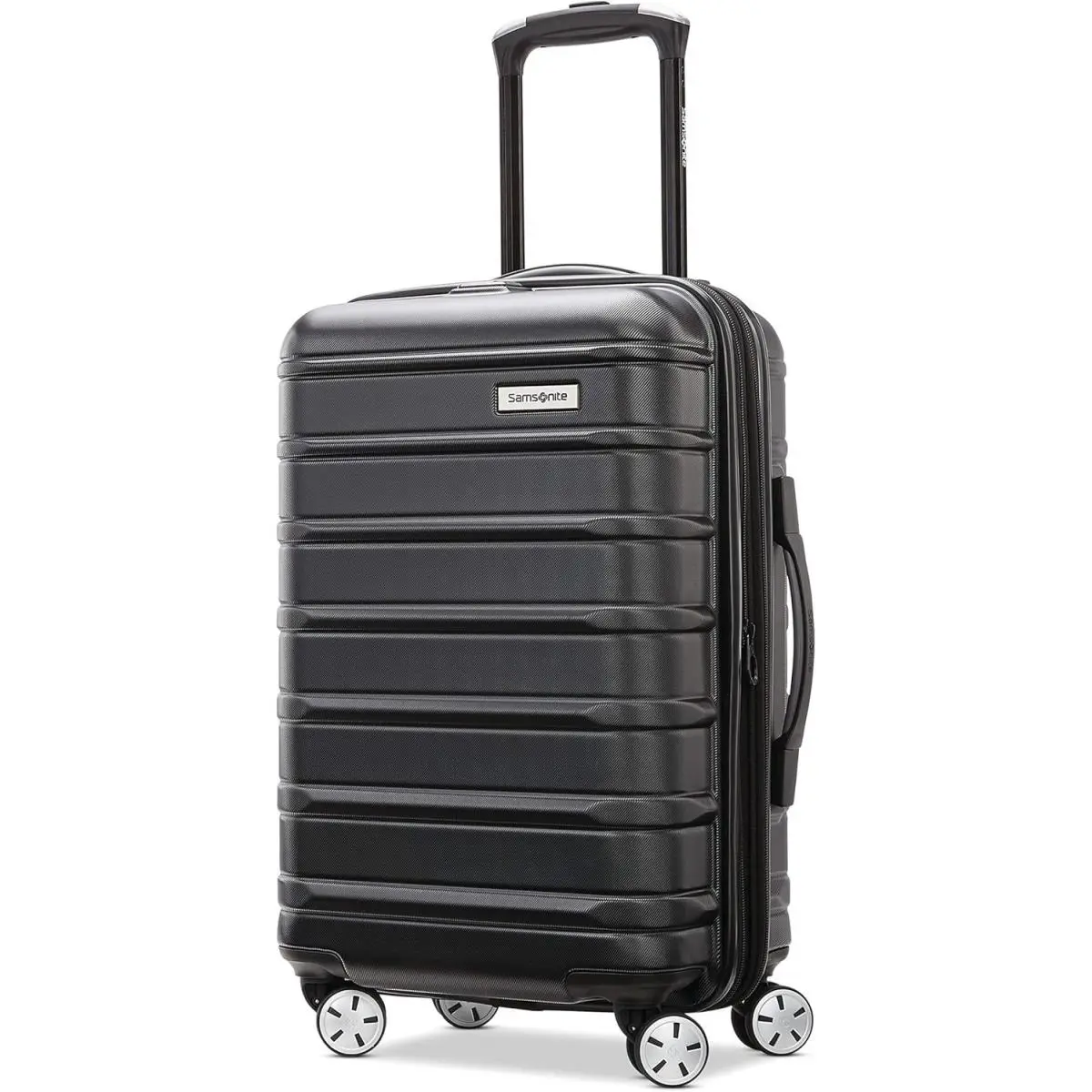 Samsonite Omni 2 Hardside Expandable Luggage Spinner Carry On 20 Midnight Black