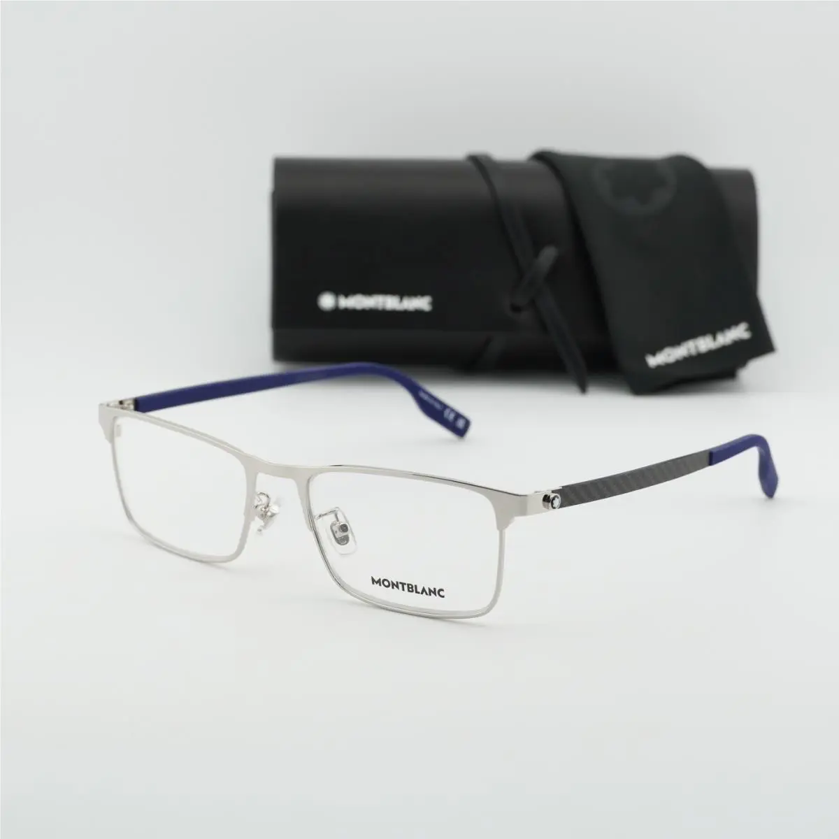 Montblanc MB0187O 002 Silver 54mm Eyeglasses