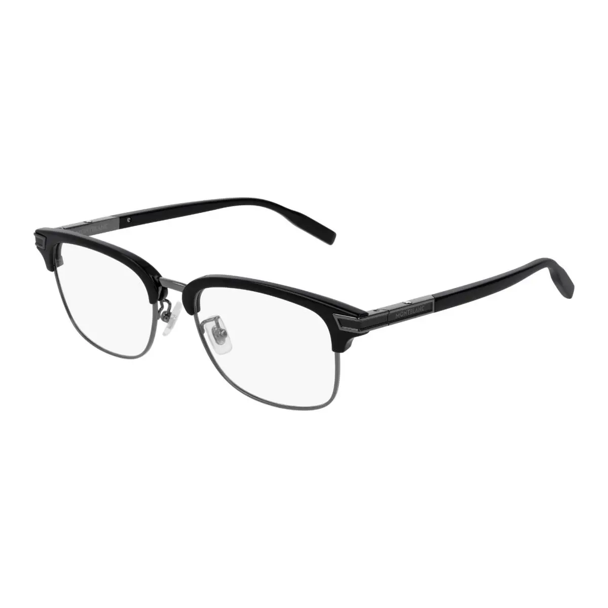 Montblanc MB0043O 001 Shiny Black 53mm Eyeglasses