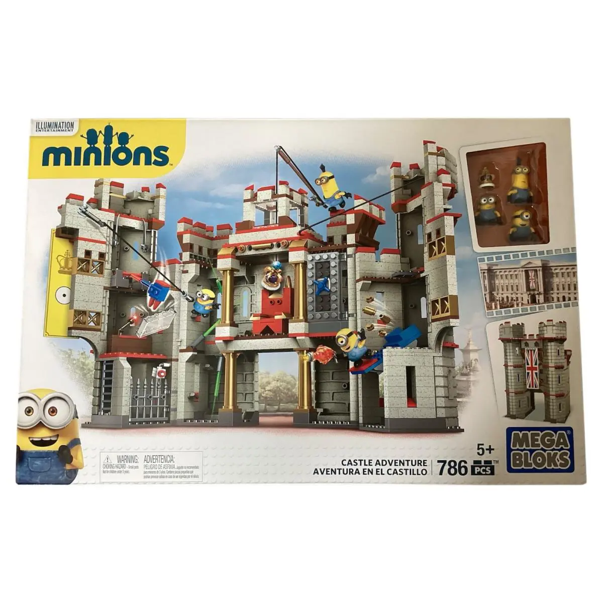 Mega Bloks Minions Castle Adventure 2015 786 Pieces