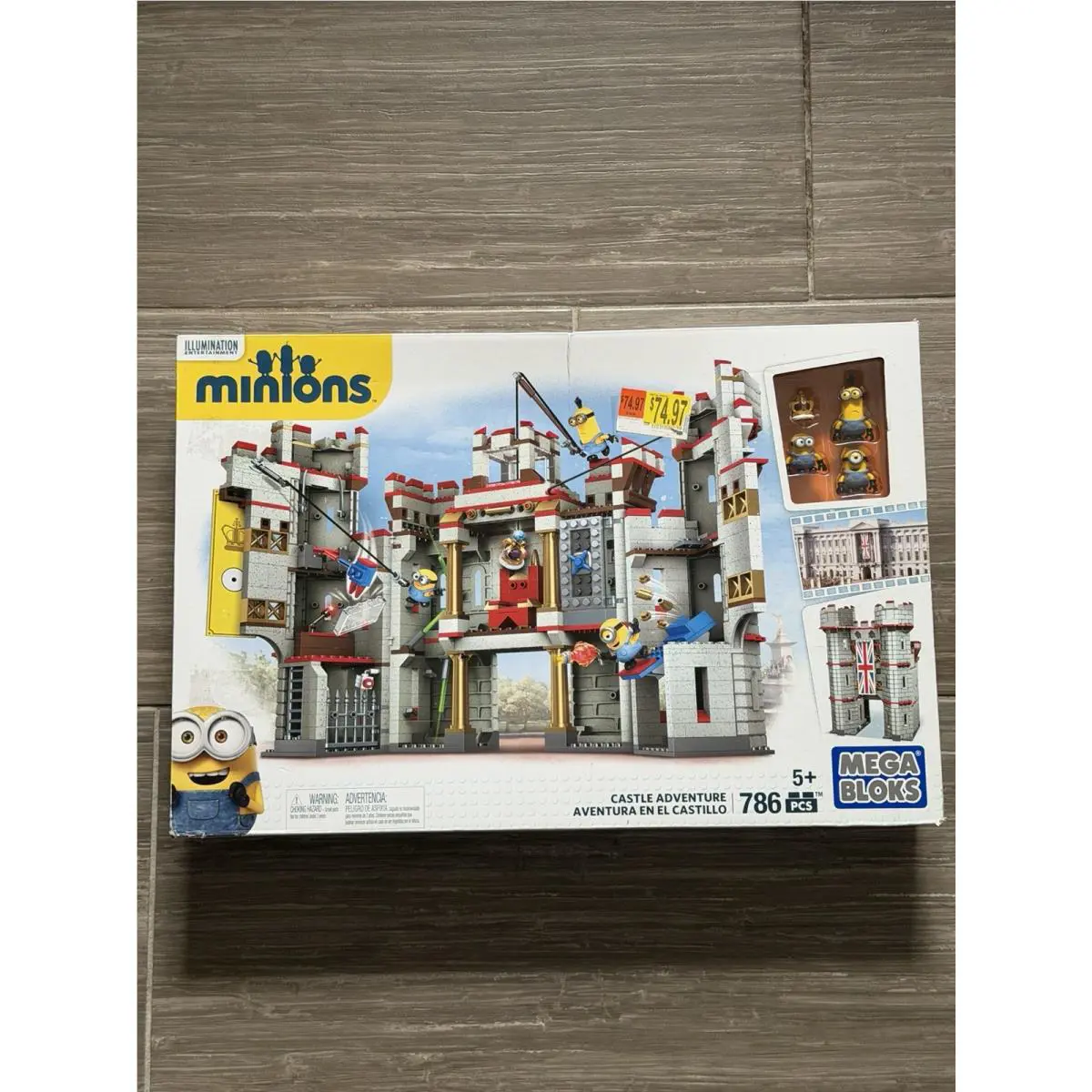 Mega Bloks Minions Castle Adventure 2015 786 Pieces