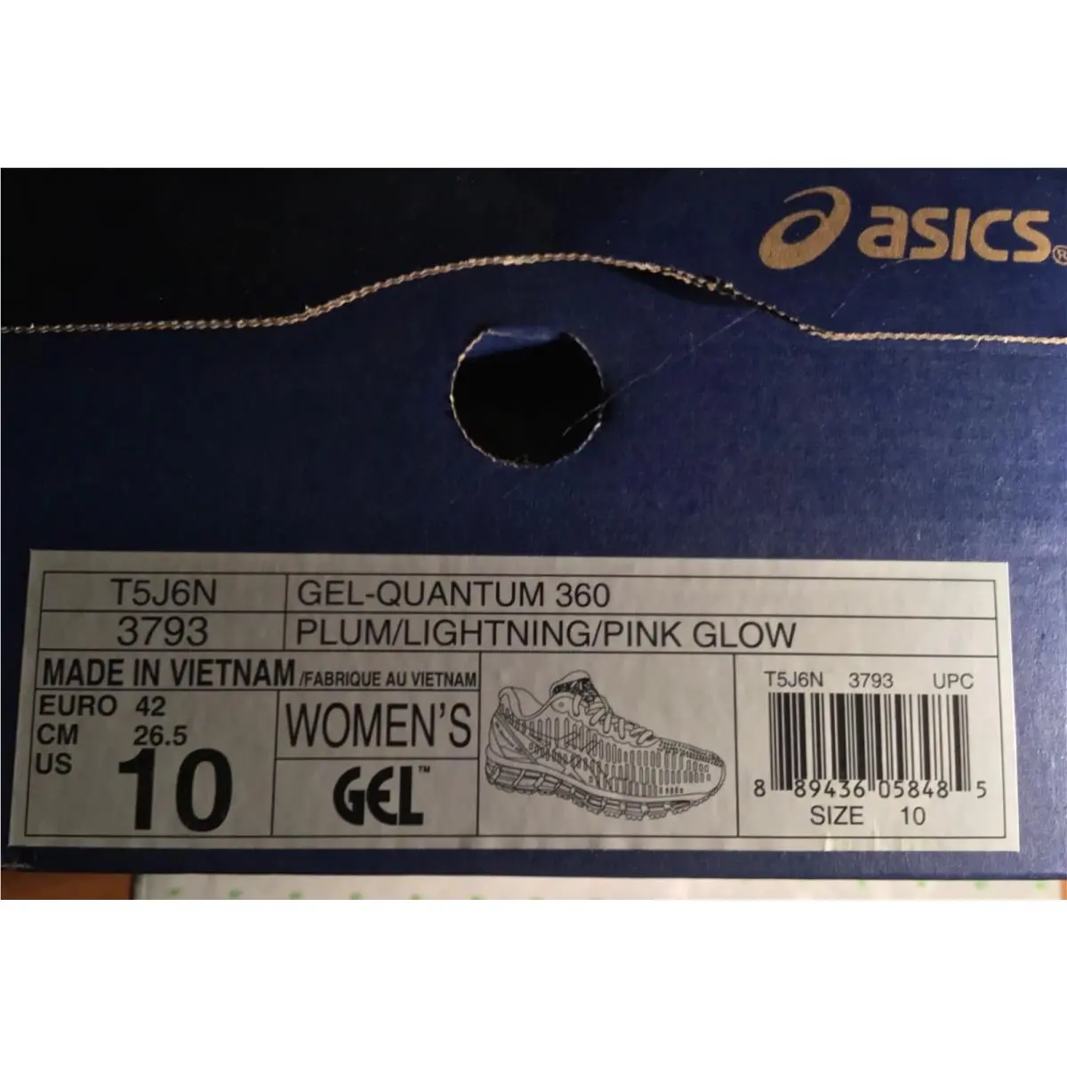 Asics shoes - ASICS Gel-Quantum 360 CM - Purple (UPC: 889436058485) 13