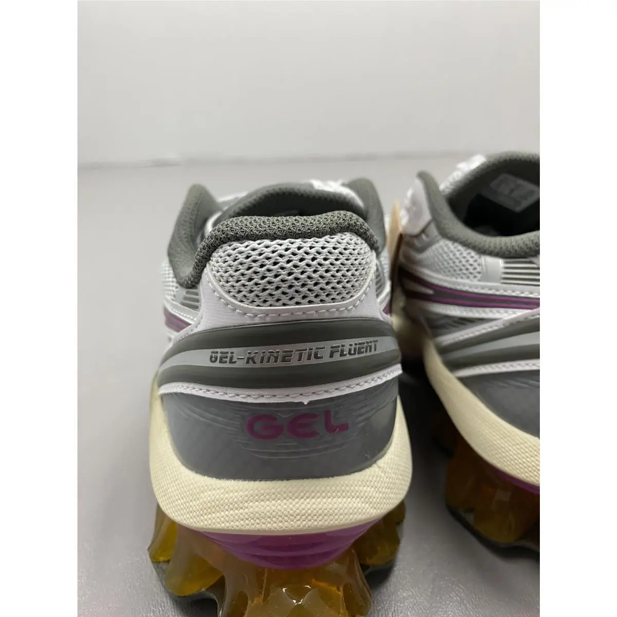 Asics shoes - ASICS GEL-KINETIC FLUENT - FLUENT - 1203A591-100 - White 5