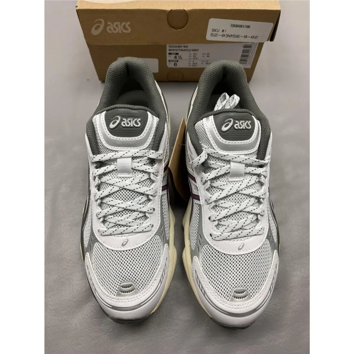 Asics shoes - ASICS GEL-KINETIC FLUENT - FLUENT - 1203A591-100 - White 1