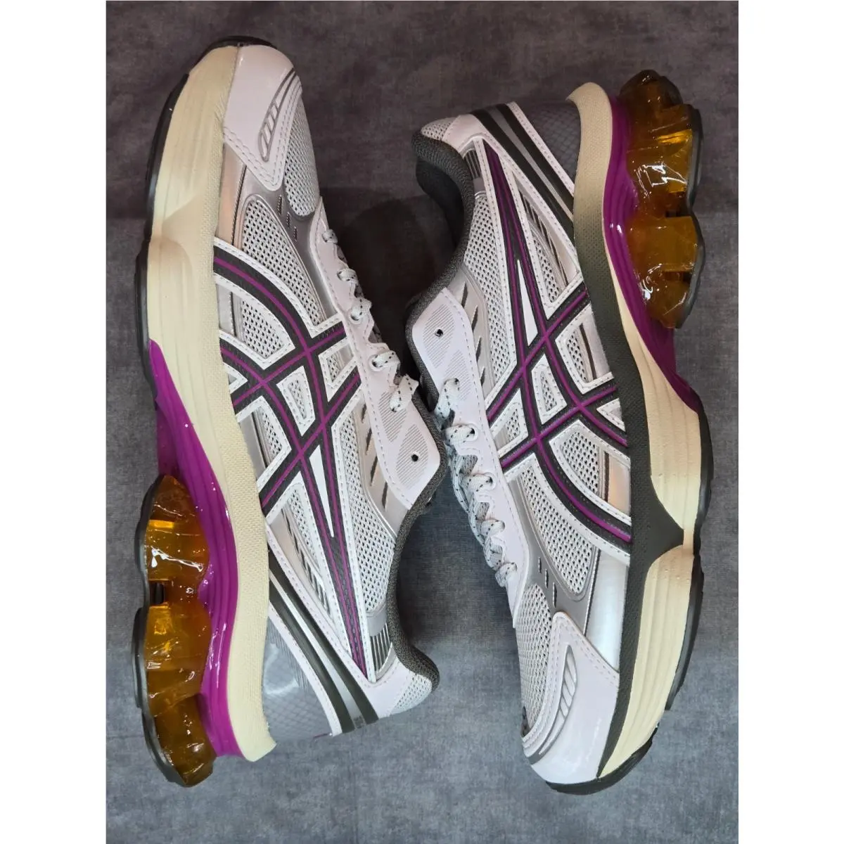 Asics shoes - ASICS Gel Kinetic Fluent - Gel Kinetic Fluent - 1203A591-100 - White 0