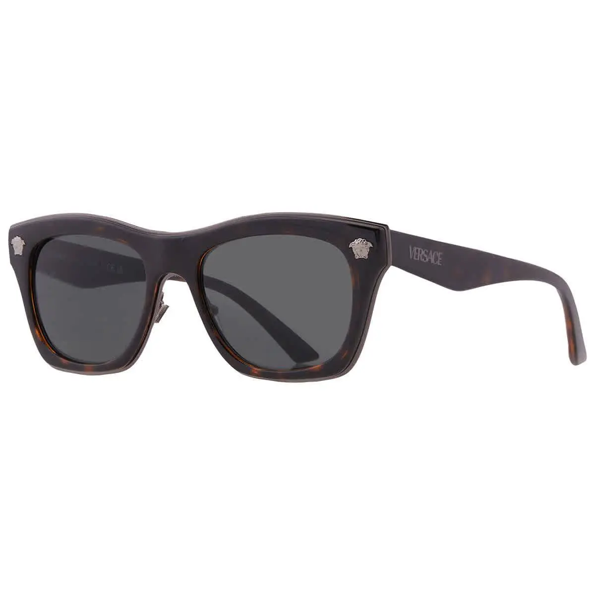 Versace Dark Grey Square Men`s Sunglasses VE2272 108/87 53 VE2272 108/87 53