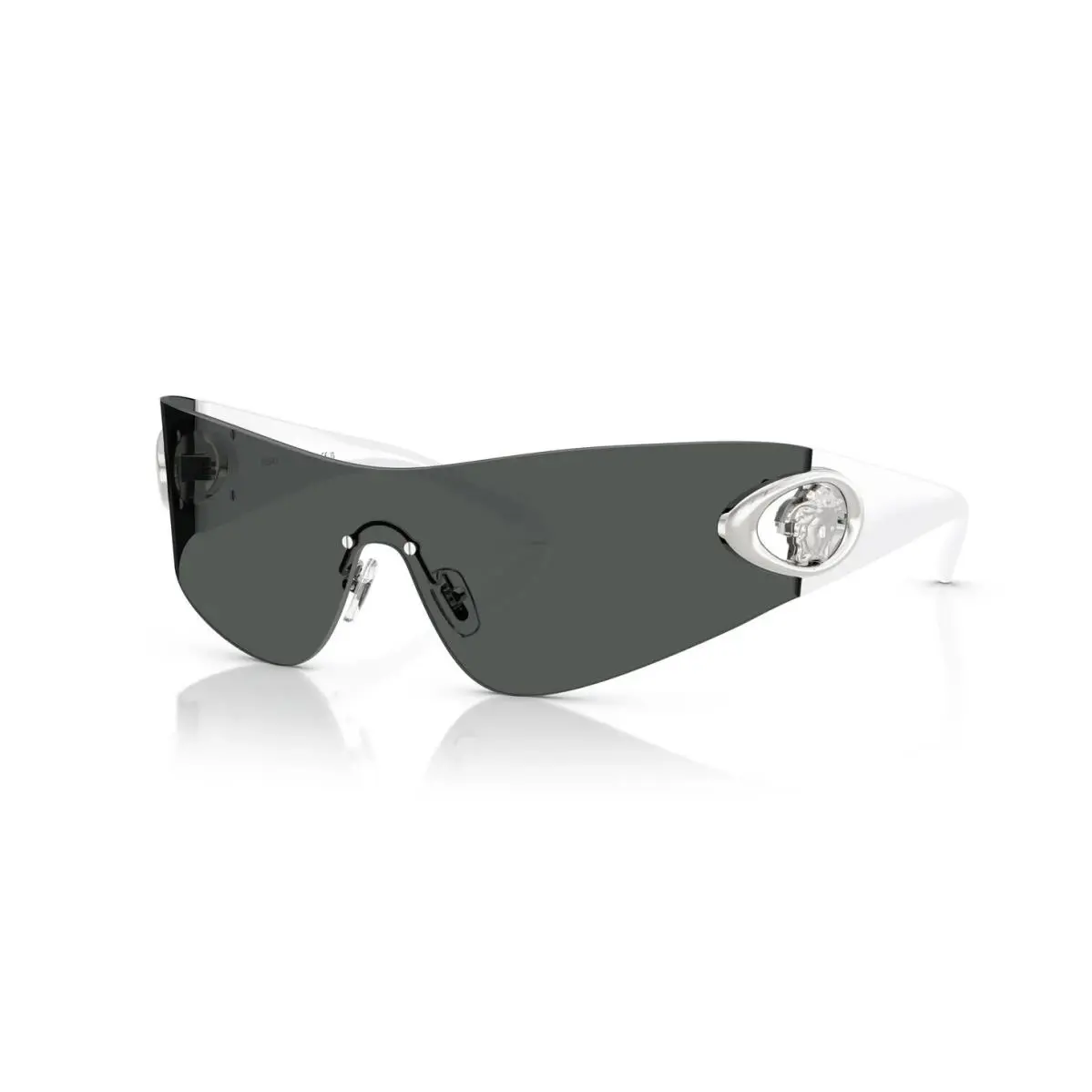 Versace VE 2280 Grey and Silver/dark Grey 100087 Sunglasses