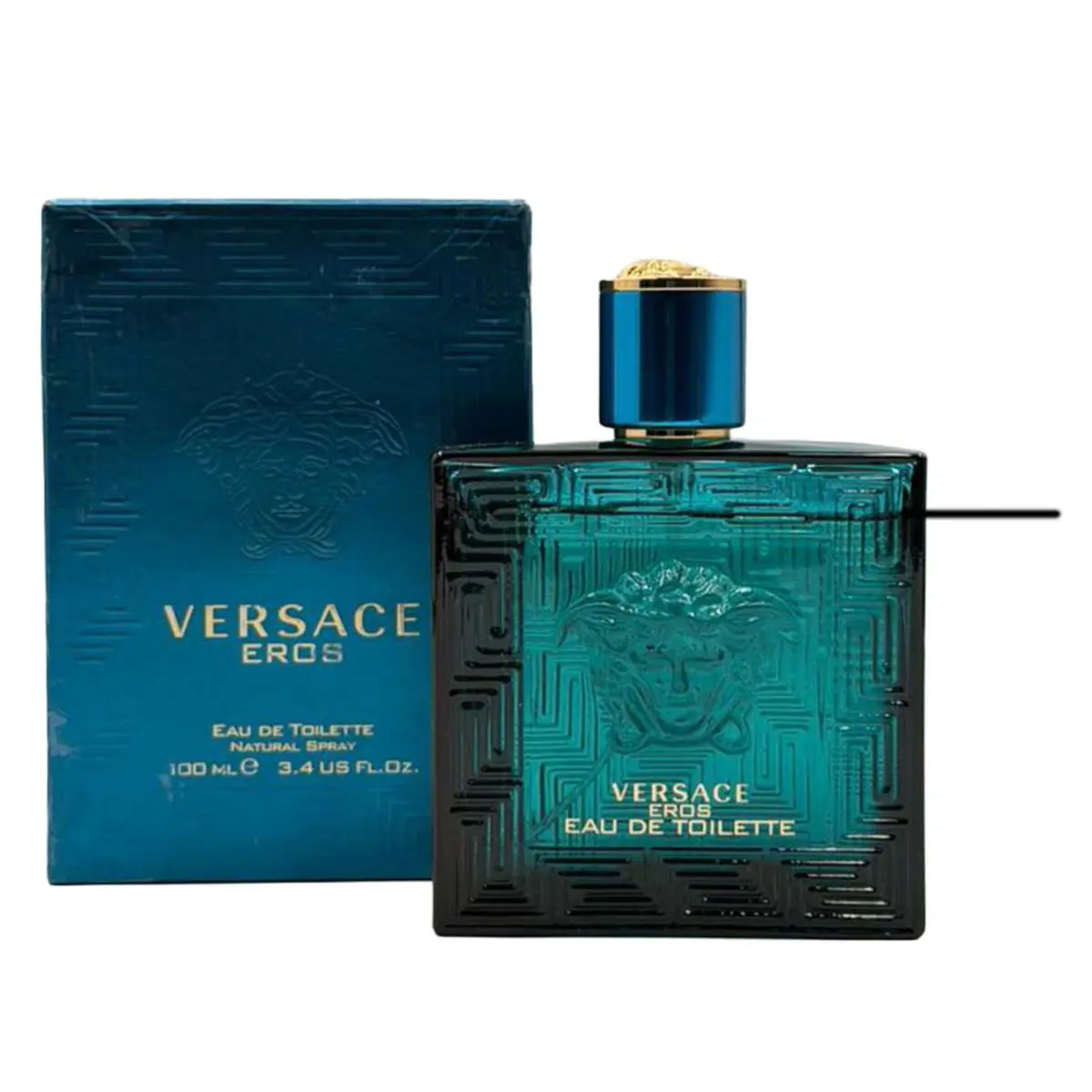Versace Eros Cologne For Men by Versace 3.4 oz Edt Spray Low Fill