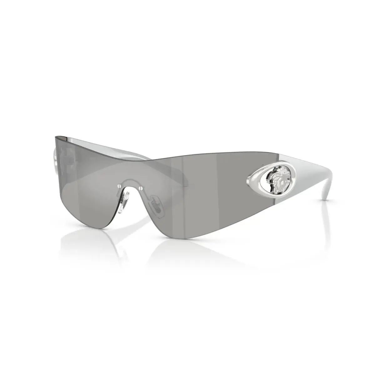 Versace VE 2280 Light Grey and Silver/grey Silver Mirrored 10006G Sunglasses