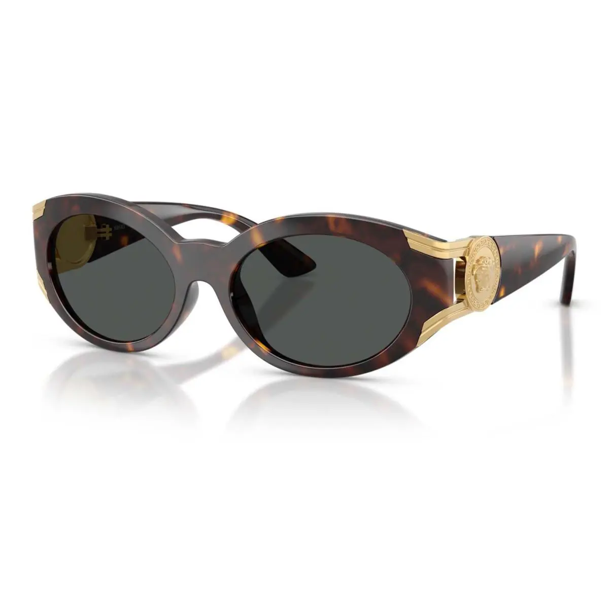 Versace VE 4503U Havana/dark Grey 10887 Sunglasses
