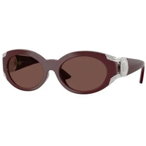 Versace VE 4503 U Dark Red Black Chocolate Policarbonate Standard 55348D Sungla