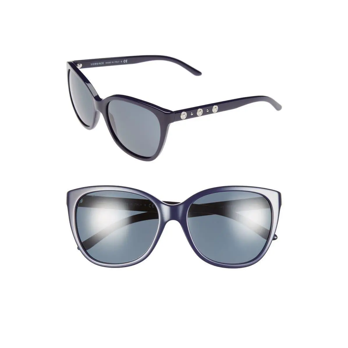 Versace Women Rock Icons 57mm Sunglasses Blue