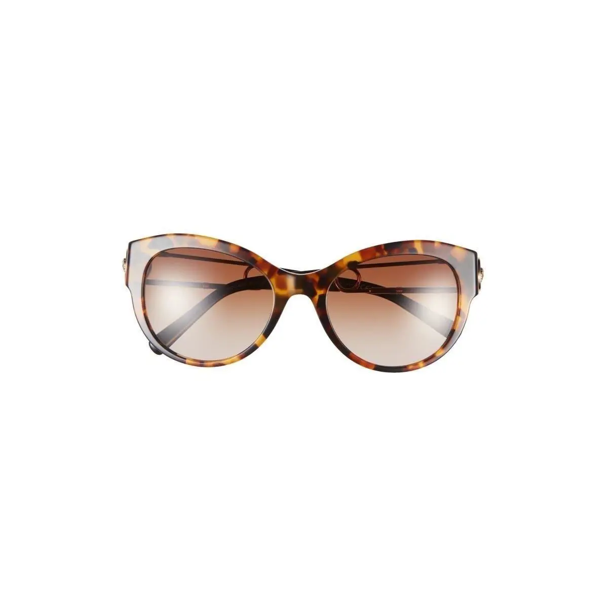 Versace Men 55mm Pillow Sunglasses Brown