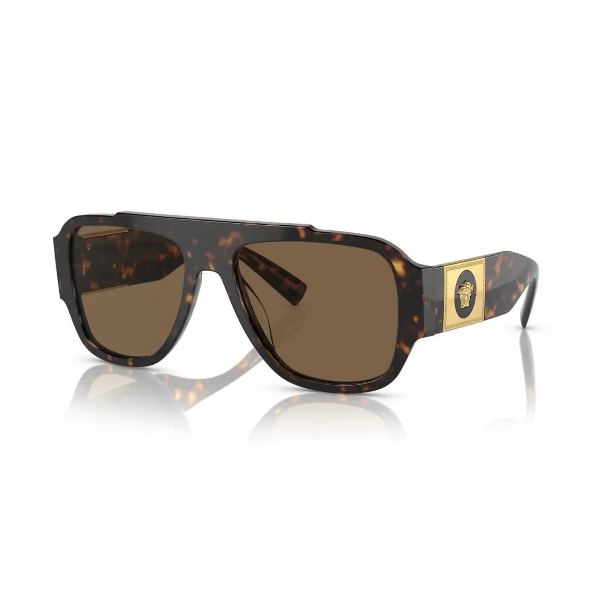 Versace VE 4436U Havana/dark Brown 10873 Sunglasses