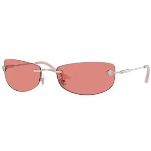 Versace VE 2279 Silver Pink Polyamide Standard 100084 Sunglasses