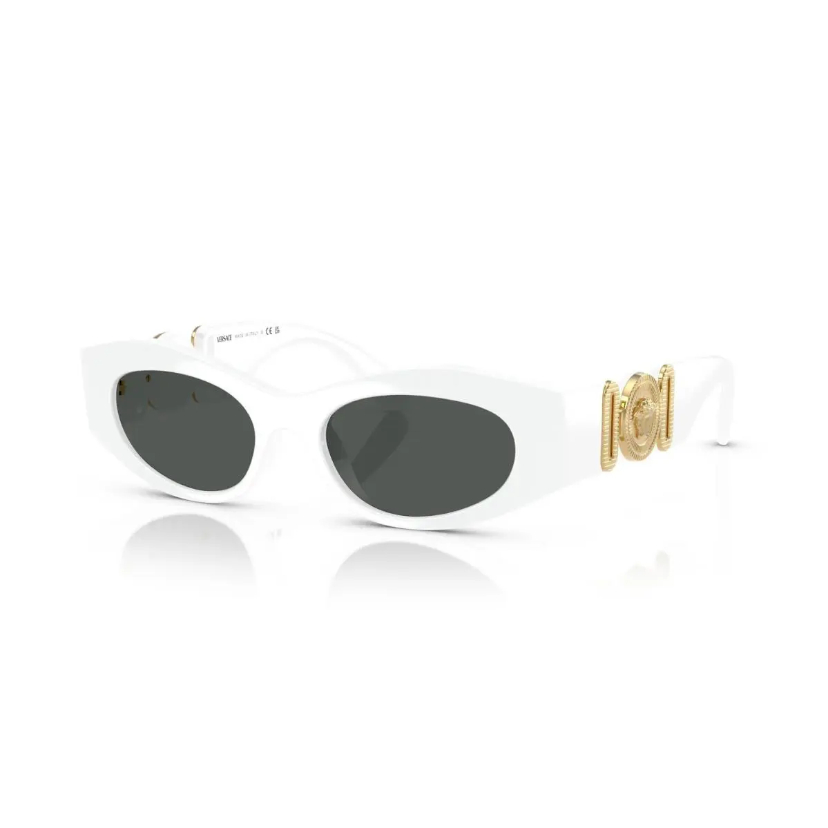 Versace VE 4480U White/dark Grey 31487 Sunglasses