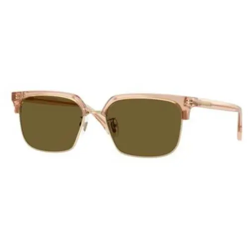 Versace VE 4494 D Transparent Brown Dark Brown Polyamide Standard 551883 Sungla