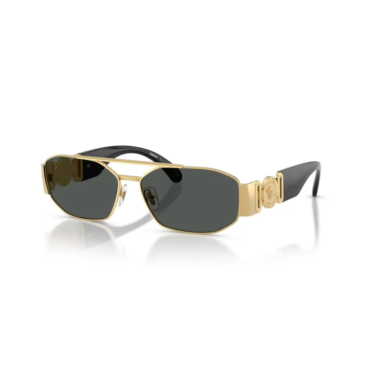 Versace VE 2287 Gold/dark Grey 100287 Sunglasses