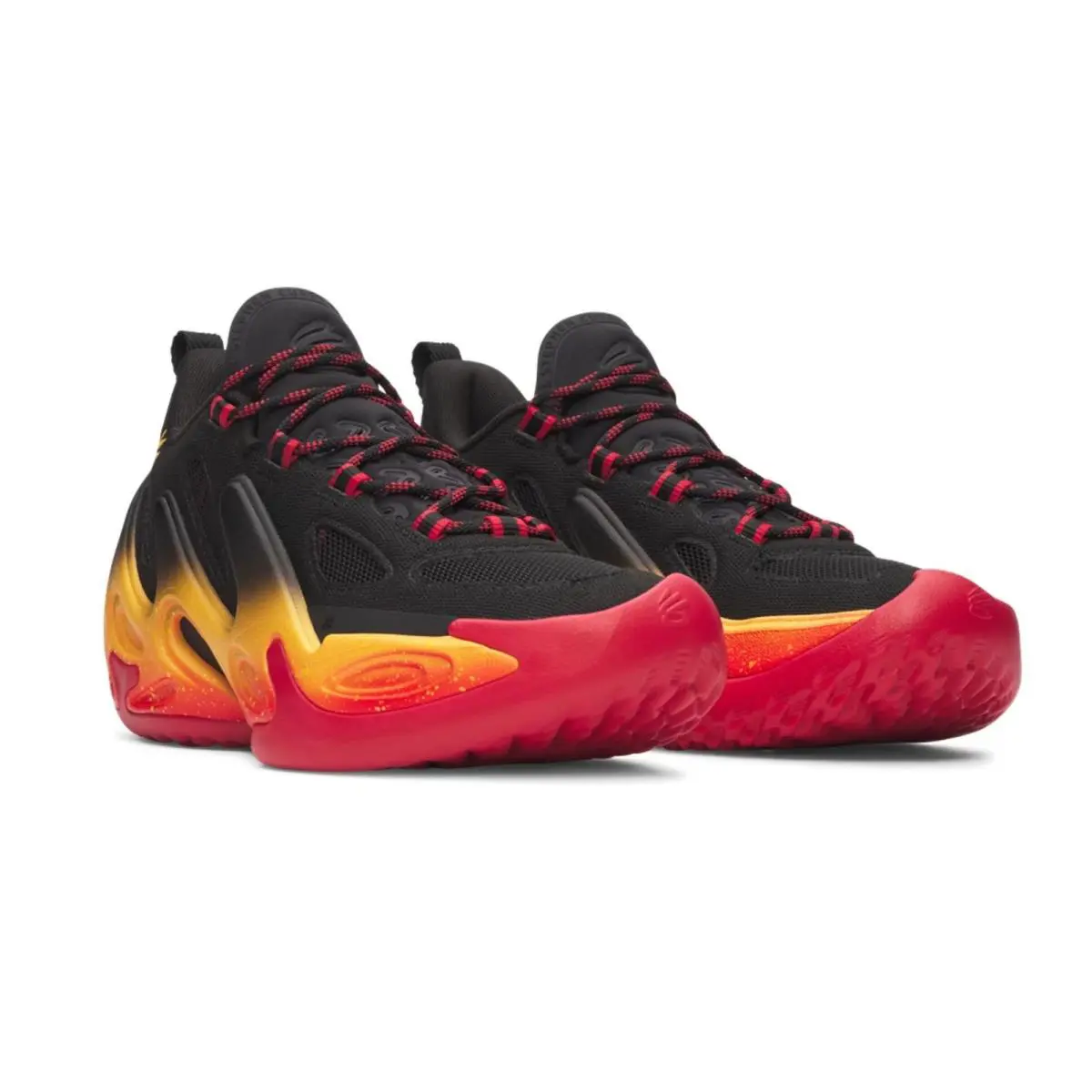 Under Armour shoes - Under Armour Curry 13 - Curry - Red, Manufacturer: Black / Red / Campus Gold - 002 8