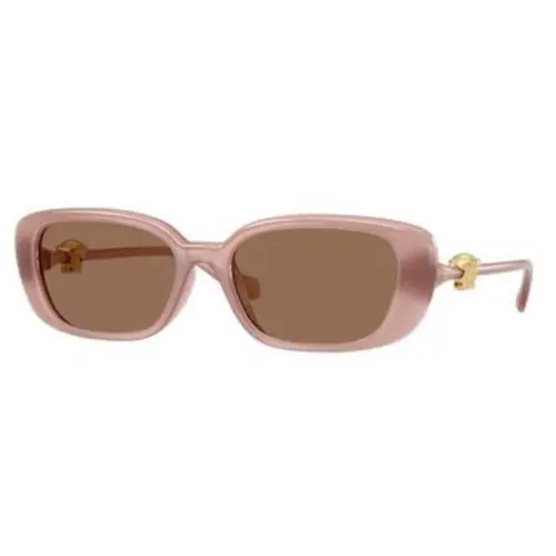 Versace VE 4504 D Opal Pink Dark Brown Policarbonate Standard 553573 Sunglasses