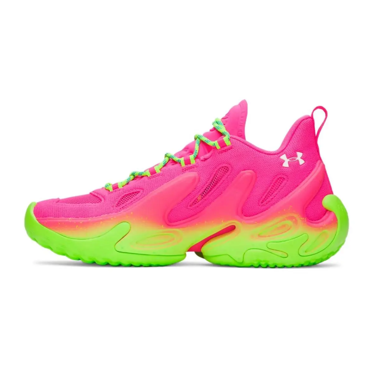 Under Armour shoes - Under Armour Curry 13 - Curry - Pink, Manufacturer: Pink Rave / Hyper Green / White - 694 12